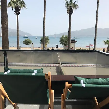 Side To Beach Cozy 1+1 With A Wide Open Beach View Διαμέρισμα Μαρμαρίς